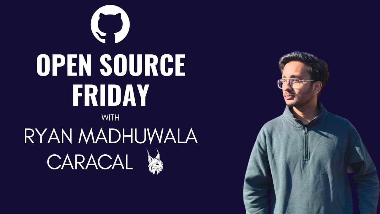 GitHub Open Source Friday episode on Caracal