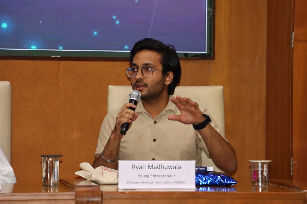 On a panel as a young entrepreneur