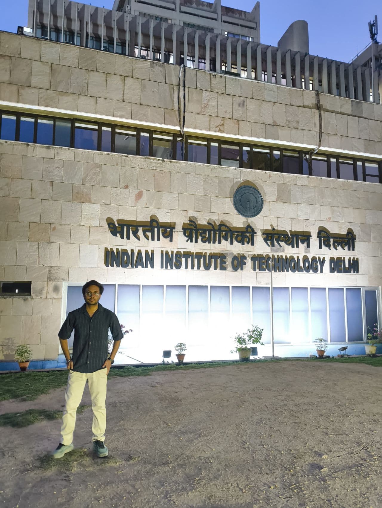 At IIT Delhi
