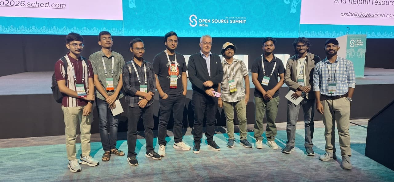 LFDT community on stage at Open Source Summit India